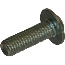 Plokščias apvalus šešiakampis varžtas M10x30 10.9 ZP ISO7380ULF1030109