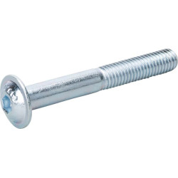 Plokščias apvalus šešiakampis varžtas M8x60 10.9 ISO7380ULF860109