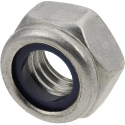 Šešiakampė fiksavimo veržlė DIN985 M8x1.25 nerūdijantis plienas A2 Kramp 9858RVSP500