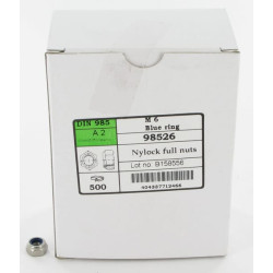 Šešiakampė fiksavimo veržlė DIN985 M6x1.00 nerūdijantis plienas A2 Kramp 9856RVSP500