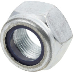Šešiakampė fiksavimo veržlė DIN985 M18x1,50 cinkuotas plienas, 10 klasė, Kramp 985181510