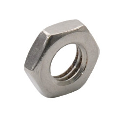 Šešiakampė veržlė, žema, DIN439, M22x2,50, nerūdijantis plienas, A2, Kramp 439B22RVSP001