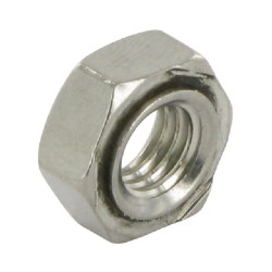 Šešiakampė suvirinimo veržlė DIN929 M6x1.00 nerūdijantis plienas A2 Kramp 9296RVSP001