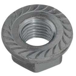 Šešiakampė flanšo veržlė DIN6923 M6 nerūdijantis plienas A2 Kramp 69236RVS