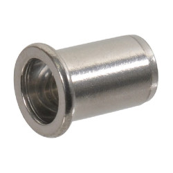 Akloji kniedžių veržlė M6 9x16,5 N.S. A2 6UPO50RVS