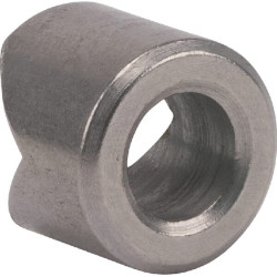 Suvirinimo veržlė M10 plienas, be sriegio (nesriegiuota) Kramp HLM10ZW