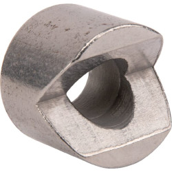 Suvirinimo veržlė M16 plienas, be sriegio (nesriegiuota) Kramp HLM16ZW