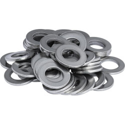 Poveržlė M18x34x3mm, cinkuota plieninė, DIN 125a, Kramp 125A18