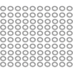 Poveržlė M16x30x3mm, plienas, be DIN 125a, Kramp 125A16B