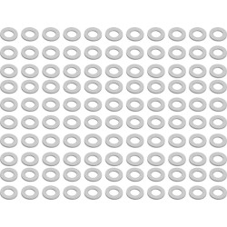 Poveržlė M10x20x2mm, plienas, be DIN 125a, Kramp 125A10B