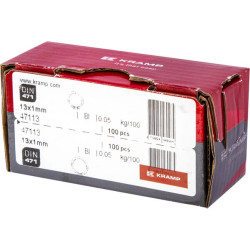 Išorinis fiksavimo žiedas 13x1mm DIN471 plienas Kramp 47113