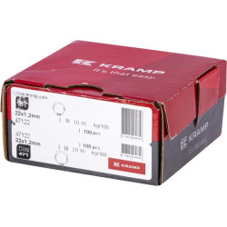 Išorinis fiksavimo žiedas 22x1,2 mm DIN471, plienas Kramp 47122