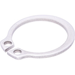 Išorinis fiksavimo žiedas 18x1,2 mm DIN471 nerūdijantis plienas Kramp 47118RVS