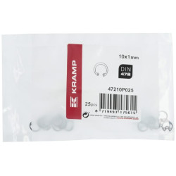 Vidinis fiksavimo žiedas DIN472 10mm 47210P025