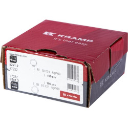 Vidinis žiedas 32x1,2 mm DIN472, plienas Kramp 47232