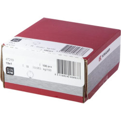 Vidinis žiedas 19x1mm DIN472 plienas Kramp 47219