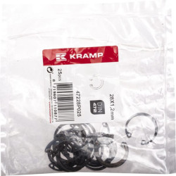 Vidinis žiedas 28x1,2 mm DIN472, plienas Kramp 47228P025