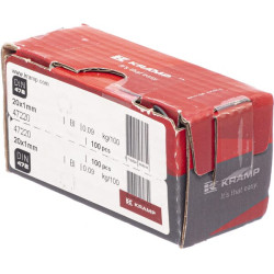 Vidinis žiedas 20x1mm DIN472 plienas Kramp 47220