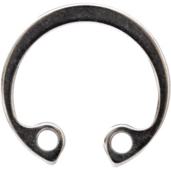 Apsauginis žiedas, vidinis 15x1mm, DIN472, nerūdijantis plienas, Kramp 47215RVS