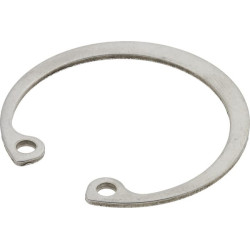 Vidinis žiedas 33x1,2 mm DIN472 nerūdijantis plienas Kramp 47233RVS