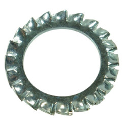 Dantyta fiksavimo poveržlė M5x10x0,6 mm, nerūdijantis plienas A2 DIN 6798 Kramp 6798A5RVSP050