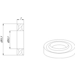Fiksavimo žiedas 303025