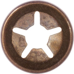 „Starlock“ poveržlė, išorinė, 4x1,5 mm, plienas, poliruotas „Starlock SL04“.