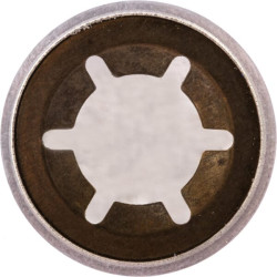 „Starlock“ fiksavimo poveržlė su dangteliu 8x1,5 mm, nerūdijantis plienas A2, 1 vnt., „Starlock SL08KAPRVS“