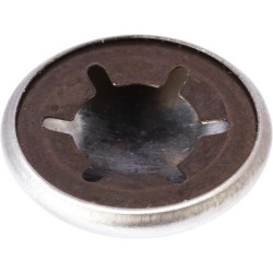 „Starlock“ fiksavimo poveržlė su dangteliu 8x1,5 mm, nerūdijantis plienas A2, 1 vnt., „Starlock SL08KAPRVS“