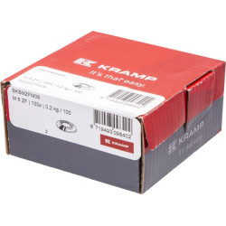 Fiksavimo poveržlė M6 SKS-M ZF (100 vnt.) SKSMZFM06