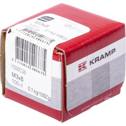 „Taptite“ varžtas DIN7985:7500C M3x8 cinkuotas plienas „Kramp 7500C38“