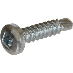 Savisriegis varžtas 4,2x13 mm, 2 mm Robertsono kvadratinė SQ2 pusapvalė galvutė, DIN 7504 Kramp 7504NR4213P200