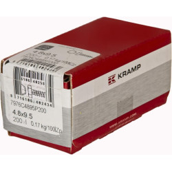 Savisriegis varžtas 4,8x9,50 mm, 8 mm šešiakampė galvutė, DIN 7976C Kramp 7976C4895P200