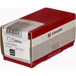 Savisriegis varžtas 3,5x19 mm, 5,5 mm šešiakampė galvutė, DIN 7976C Kramp 7976C3519P200