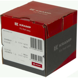 Sraigtas su kilpele 4x30mm apvalia galvute, Kramp SG3014E