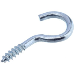 Įsukamas kabliukas 2,3x25 mm apvalia galvute, Kramp SH025E