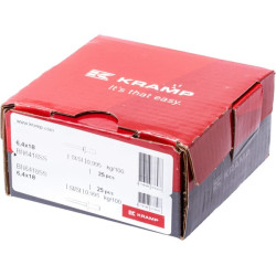 Kniedė plienas-plienas 6,4x18 BN6418SS