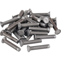 Plieninė kniedė su įleidžiama galvute, 5,0 x 24 mm 3750502412