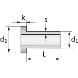 Varinė kniedė 4x12 KN412