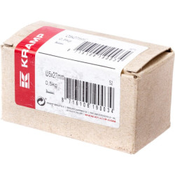 Kniedės po 0,5 kg, 5x27, 527V