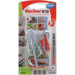 Kamštis Duopower 10x50 RH K 2vnt. 535004