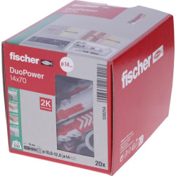 Kištukas Duopower 14x70 dėžutė 20 vnt. 538254