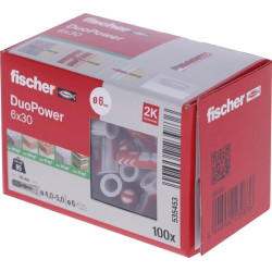 Kištukas Duopower 6x30 100 vnt. 535453