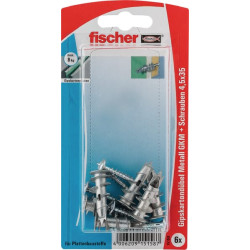 Gipso kartono kaištis metalinis (6) GKMSK