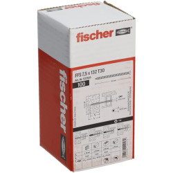 Lango rėmo varžtas FFS 7.5X132 T30 100 vnt. 532935