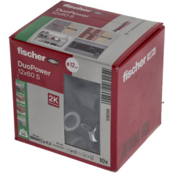 Kamštis Duopower 12x60 S dėžutė 10 vnt. 538258