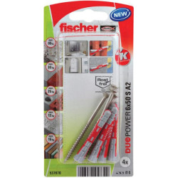 Kištukas Duopower 6x50 S A2 4vnt. 537670