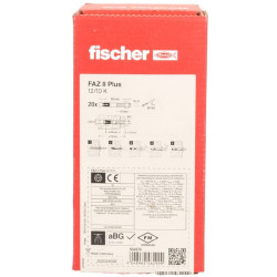 FISCHER FAZ II PLUS 12/10 K EV (12X90) 20 vnt. 564674