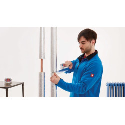 Aliuminio juosta, prisitaikanti, 50 m x 50 mm Tesa® T606300000200