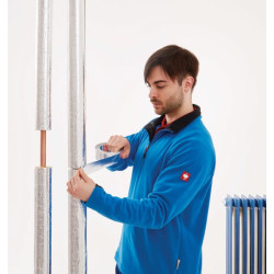 Aliuminio juosta, prisitaikanti, 50 m x 50 mm Tesa® T606300000200